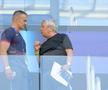 Daniel Pancu, ședință cu Mircea Lucescu înainte de Spania - România, de la Euro U21. Foto: Ionuț Iordache (GSP.RO)