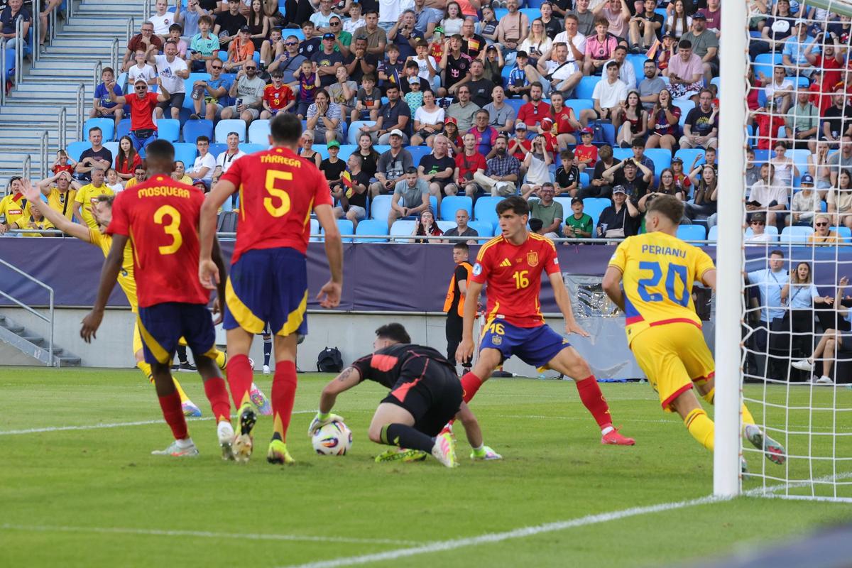 România U21 a solicitat o lovitură de la 11 metri la meciul cu Spania U21 + ocazii uriașe