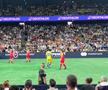 Ronaldinho și prietenii fac spectacol în BTarena