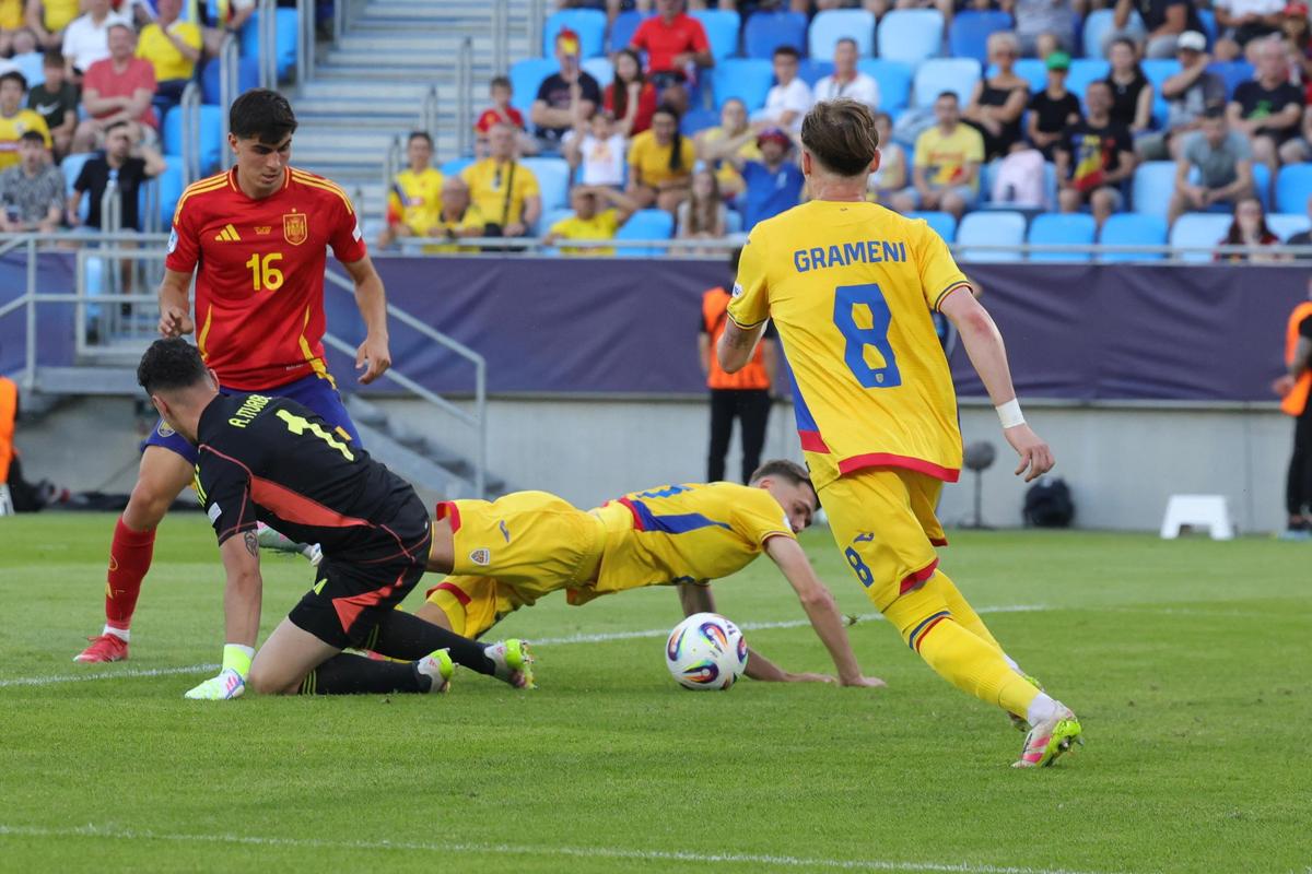 România U21 a solicitat o lovitură de la 11 metri la meciul cu Spania U21 + ocazii uriașe