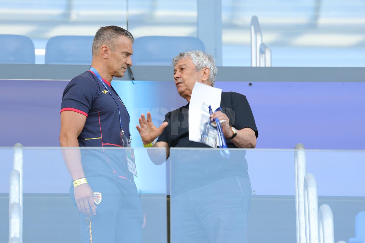 Daniel Pancu, ședință de „taină” cu Mircea Lucescu, înainte de România U21 - Spania