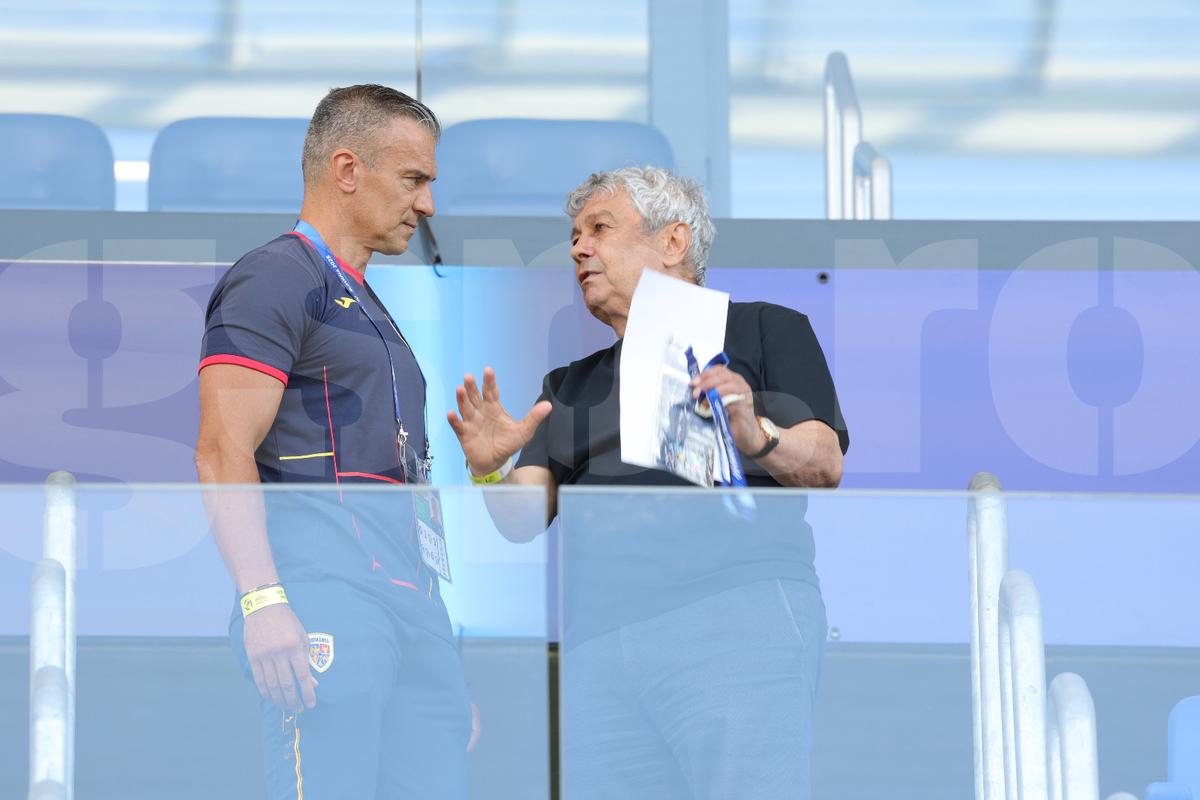 Daniel Pancu, ședință de „taină” cu Mircea Lucescu, înainte de România U21 - Spania