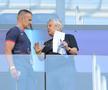 Daniel Pancu, ședință cu Mircea Lucescu înainte de Spania - România, de la Euro U21. Foto: Ionuț Iordache (GSP.RO)