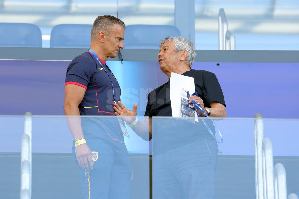 Daniel Pancu, ședință de „taină” cu Mircea Lucescu, înainte de România U21 - Spania