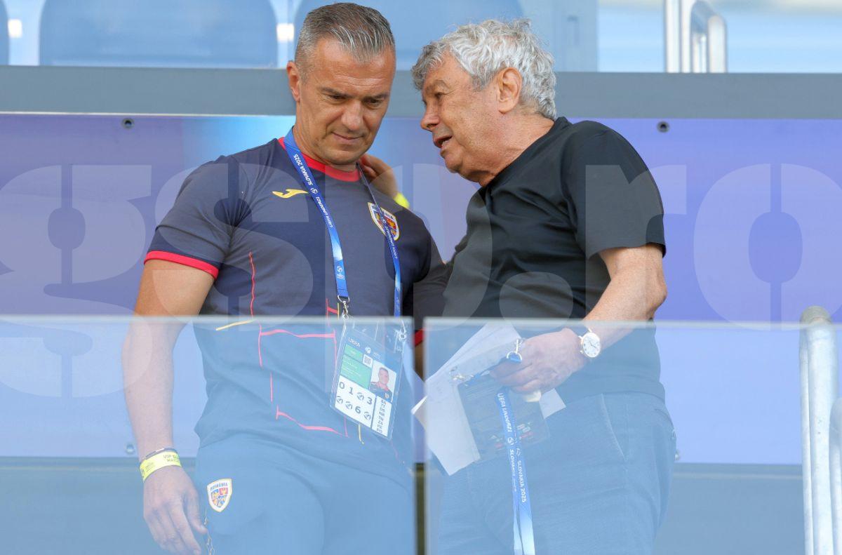 Daniel Pancu, ședință de „taină” cu Mircea Lucescu, înainte de România U21 - Spania