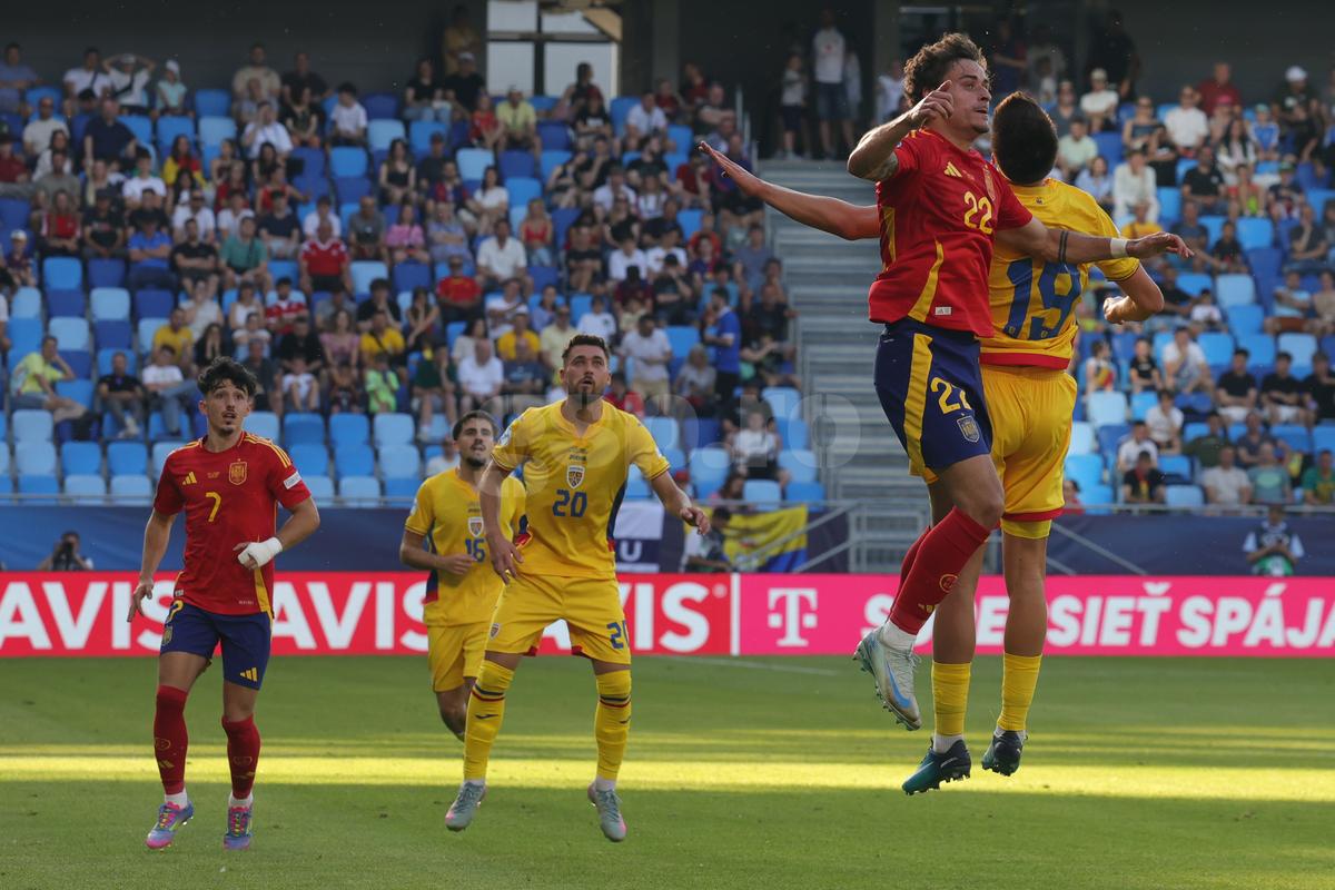 Imagini bune din Spania U21 - România U21 2-1