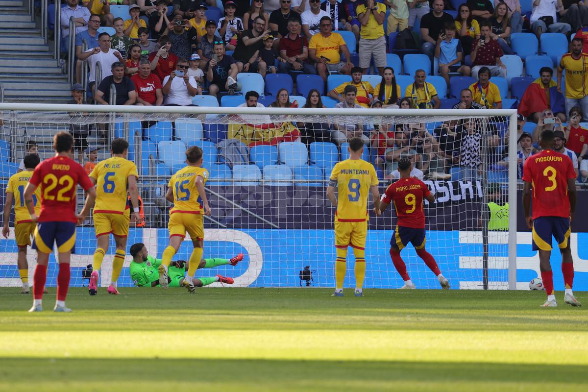 Imagini bune din Spania U21 - România U21 2-1