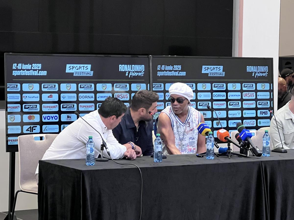 Ronaldinho, la Cluj, pentru Sports Festival