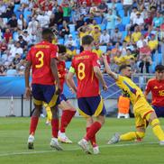 România U21 a solicitat o lovitură de la 11 metri la meciul cu Spania U21 + ocazii uriașe. FOTO: Ionuț Iordache