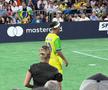 Ronaldinho și prietenii fac spectacol în BTarena