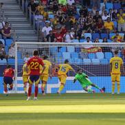 Penalty-ul ratat de iberici / FOTO: Ionuț Iordache (GSP)