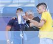 Daniel Pancu, ședință cu Mircea Lucescu înainte de Spania - România, de la Euro U21. Foto: Ionuț Iordache (GSP.RO)