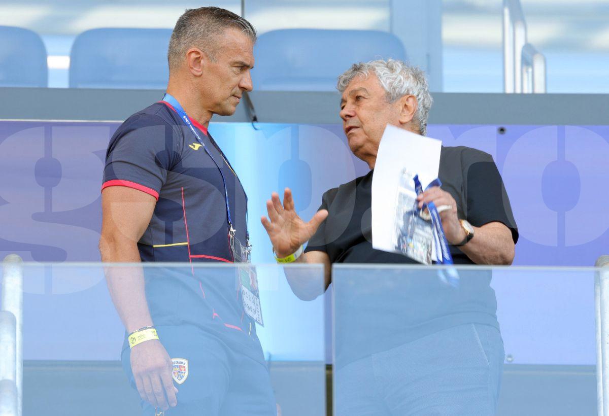 Daniel Pancu, ședință de „taină” cu Mircea Lucescu, înainte de România U21 - Spania