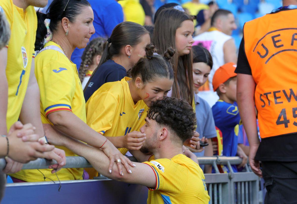 Andrei Borza, consolat de familie, la Bratislava, după înfrângerea dramatică în fața Spaniei