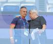 Daniel Pancu, ședință cu Mircea Lucescu înainte de Spania - România, de la Euro U21. Foto: Ionuț Iordache (GSP.RO)