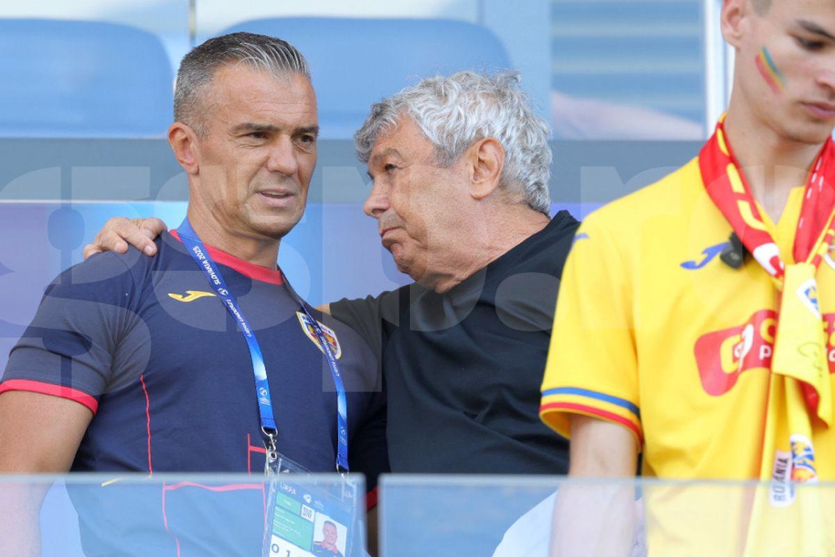 Daniel Pancu, ședință de „taină” cu Mircea Lucescu, înainte de România U21 - Spania
