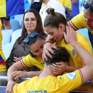 Andrei Borza, consolat de familie după meciul cu Spania / FOTO: Ionuț Iordache (GSP)