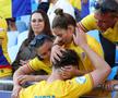 Andrei Borza, consolat de familie după meciul cu Spania / FOTO: Ionuț Iordache (GSP)