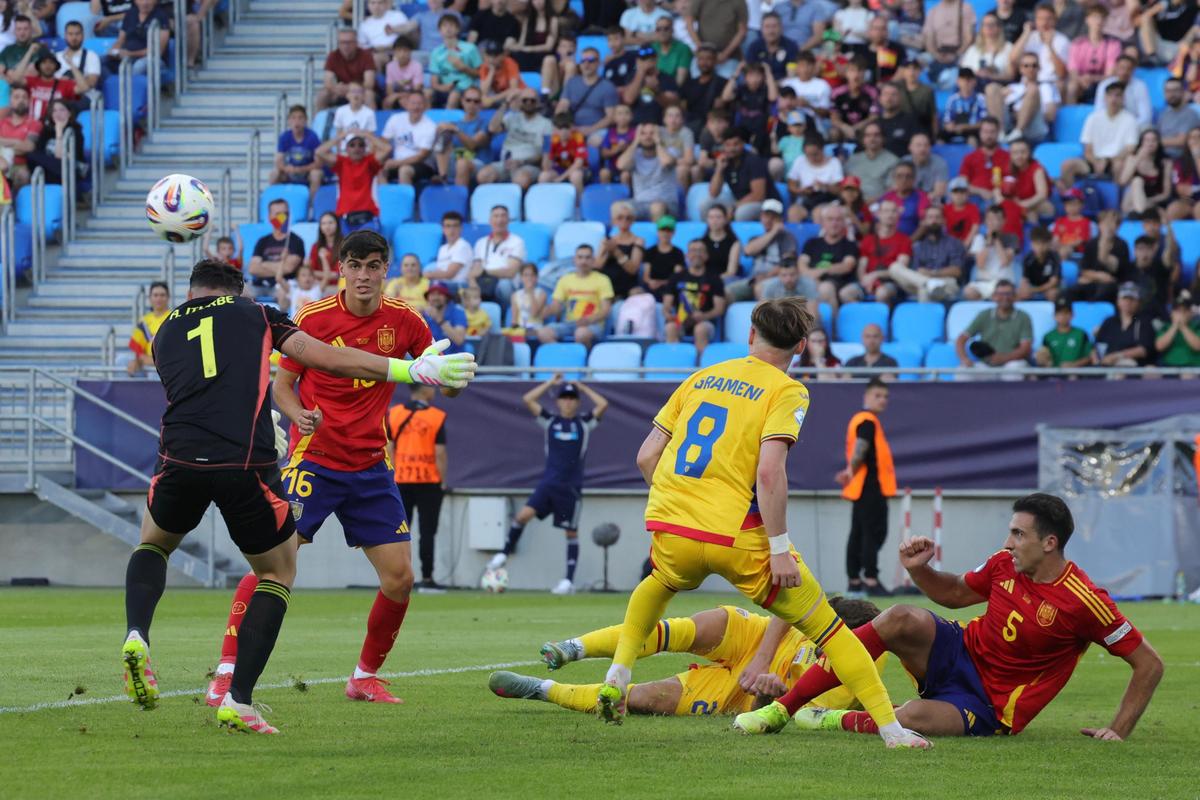 România U21 a solicitat o lovitură de la 11 metri la meciul cu Spania U21 + ocazii uriașe