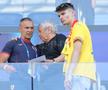 Daniel Pancu, ședință cu Mircea Lucescu înainte de Spania - România, de la Euro U21. Foto: Ionuț Iordache (GSP.RO)