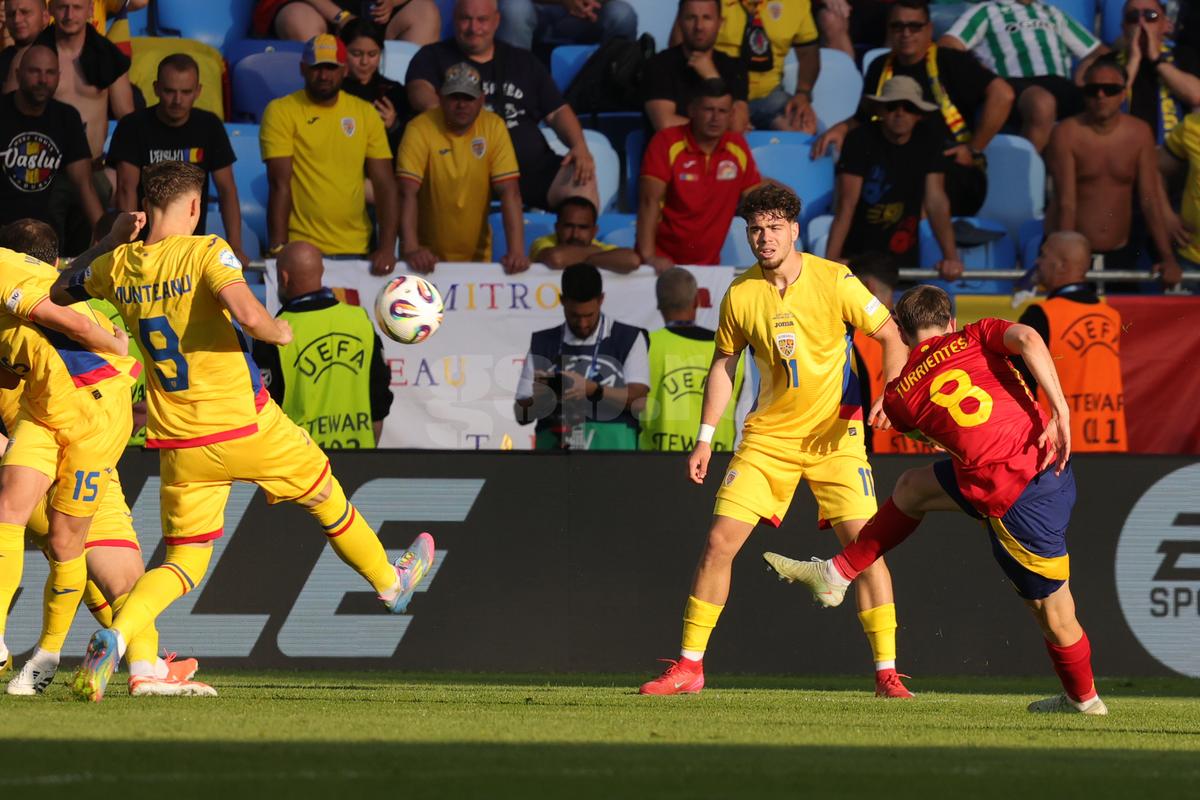 Imagini bune din Spania U21 - România U21 2-1