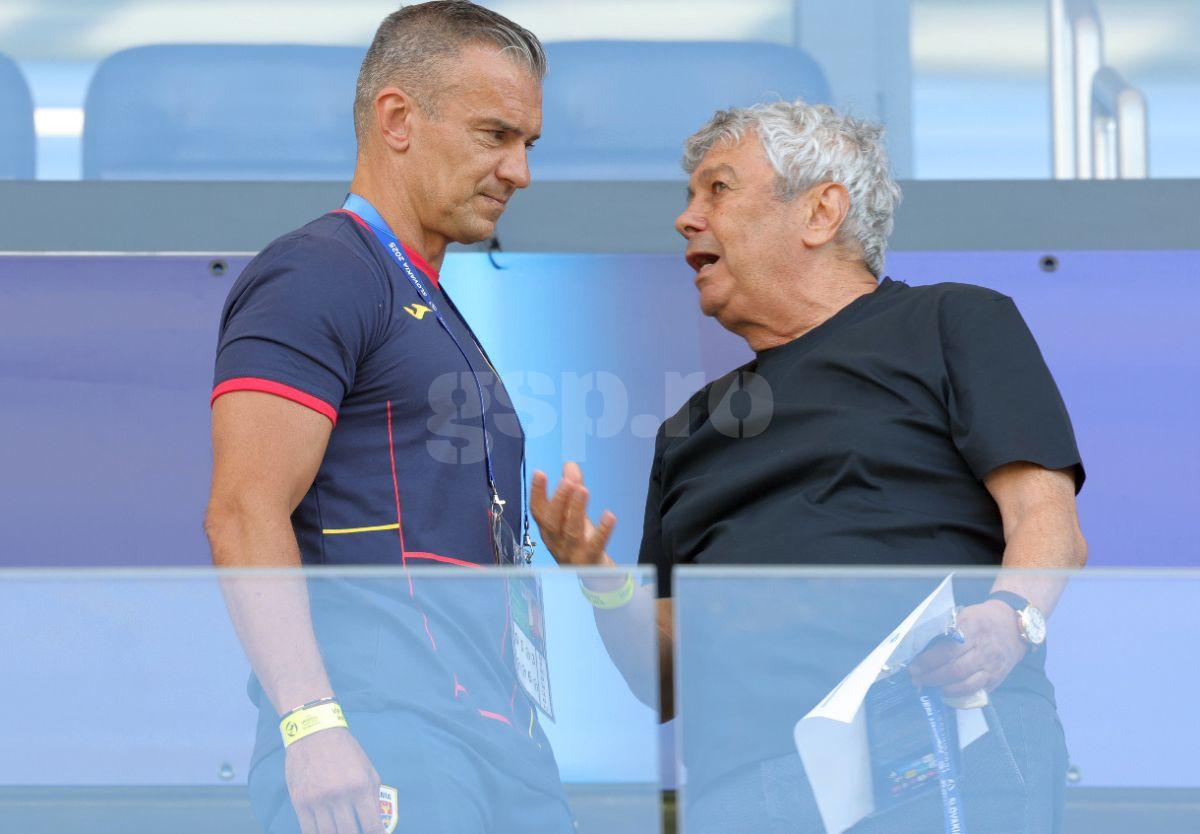 Daniel Pancu, ședință de „taină” cu Mircea Lucescu, înainte de România U21 - Spania