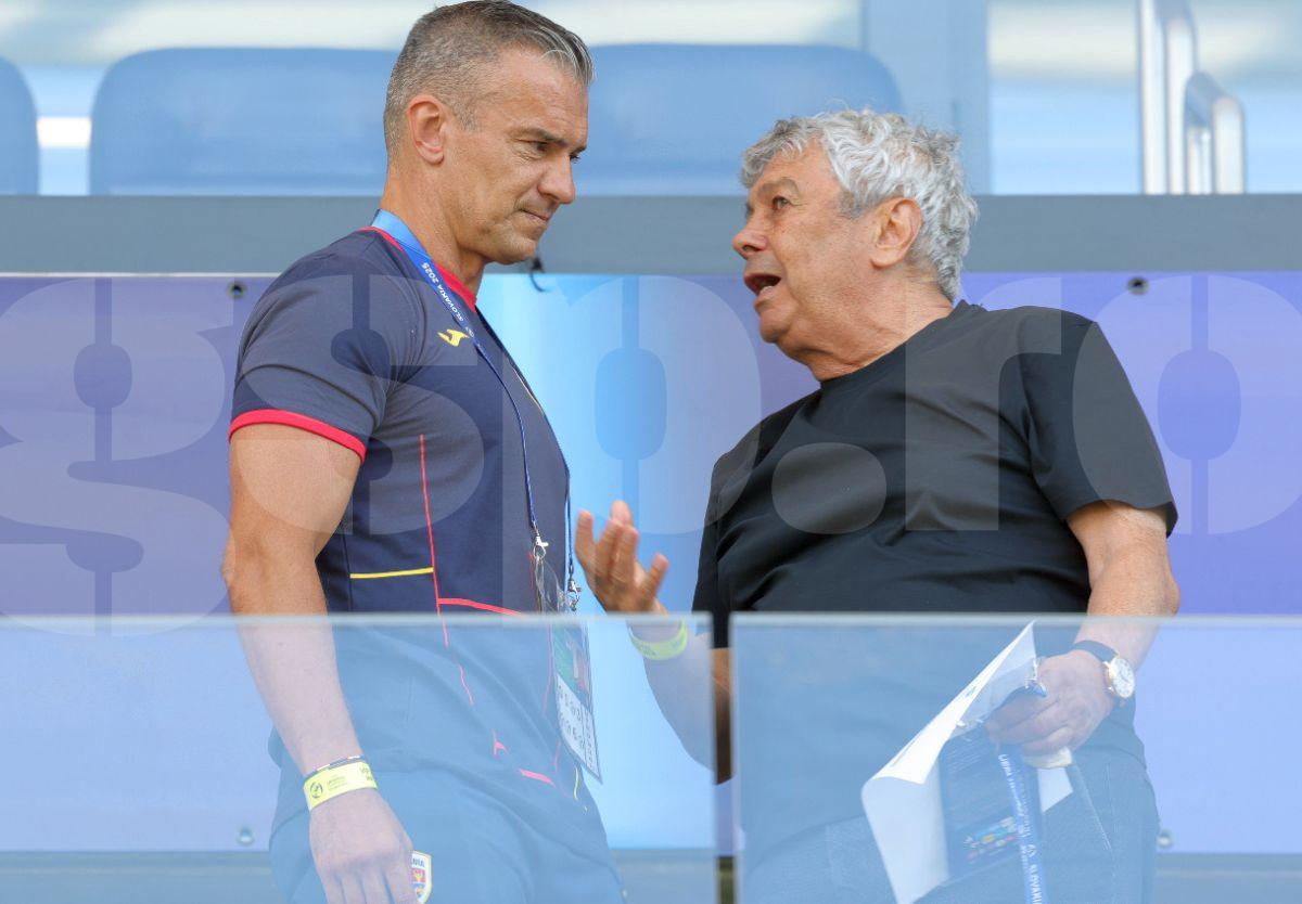 Daniel Pancu, ședință de „taină” cu Mircea Lucescu, înainte de România U21 - Spania