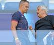 Daniel Pancu, ședință cu Mircea Lucescu înainte de Spania - România, de la Euro U21. Foto: Ionuț Iordache (GSP.RO)