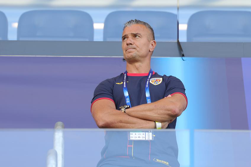 Daniel Pancu, în Spania U21 - România U21. FOTO: Ionuț Iordache (GSP)