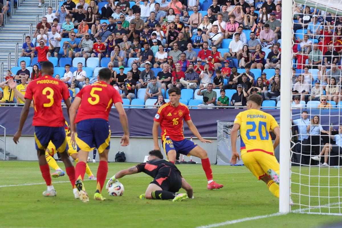 România U21 a solicitat o lovitură de la 11 metri la meciul cu Spania U21 + ocazii uriașe