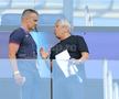 Daniel Pancu, ședință cu Mircea Lucescu înainte de Spania - România, de la Euro U21. Foto: Ionuț Iordache (GSP.RO)