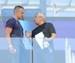 Daniel Pancu, ședință cu Mircea Lucescu înainte de Spania - România, de la Euro U21. Foto: Ionuț Iordache (GSP.RO)