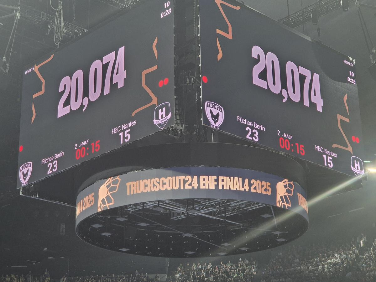 Imagini de la Final Four-ul Ligii Campionilor la handbal masculin, Koln 2025