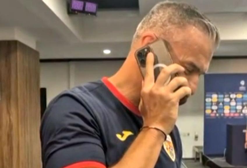 Daniel Pancu, la telefon cu Vicente del Bosque după Spania - România la Euro U21