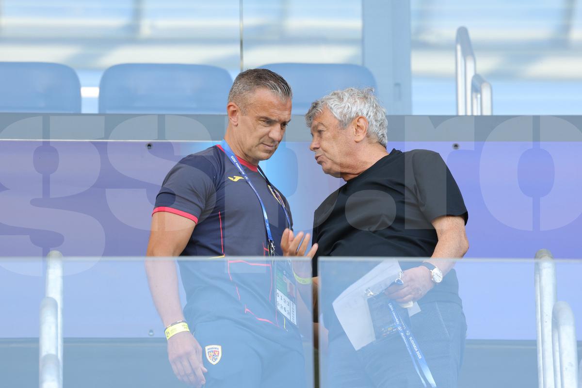 Daniel Pancu, ședință de „taină” cu Mircea Lucescu, înainte de România U21 - Spania