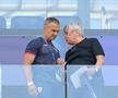 Daniel Pancu, ședință cu Mircea Lucescu înainte de Spania - România, de la Euro U21. Foto: Ionuț Iordache (GSP.RO)