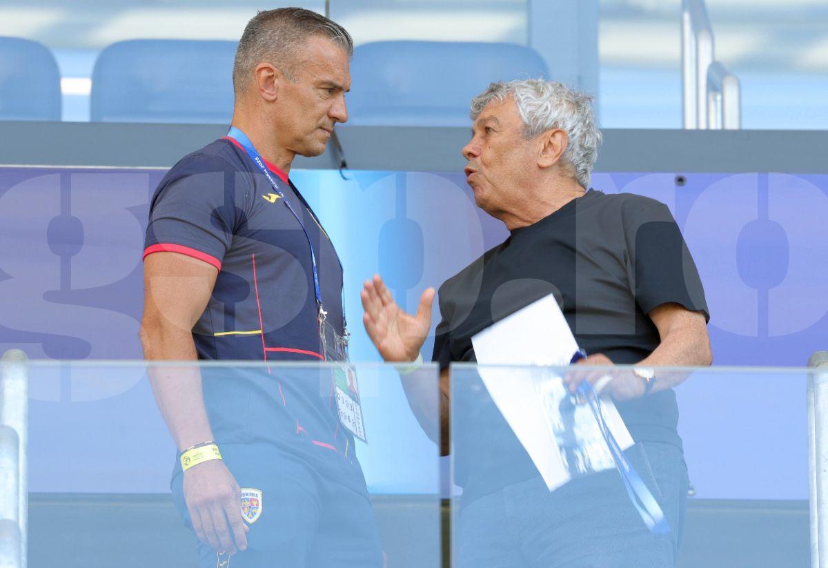 Daniel Pancu, ședință de „taină” cu Mircea Lucescu, înainte de România U21 - Spania
