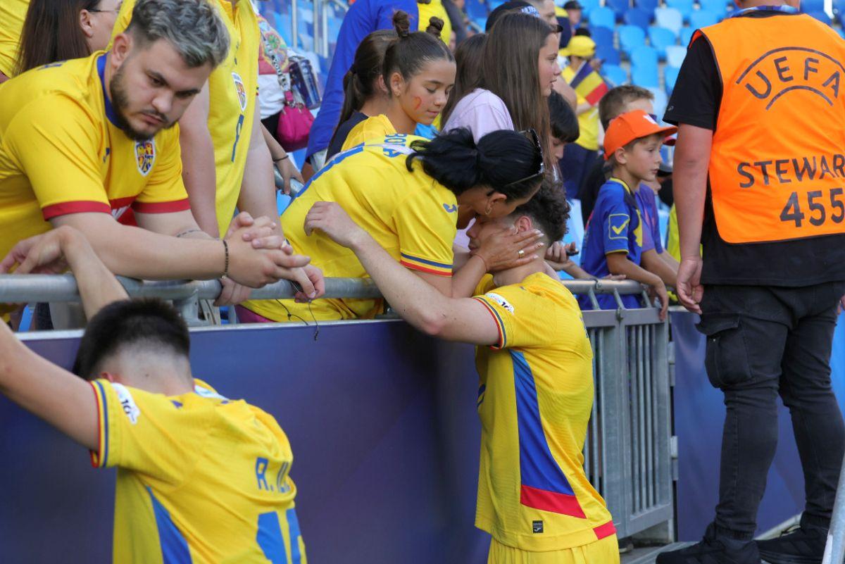 Andrei Borza, consolat de familie, la Bratislava, după înfrângerea dramatică în fața Spaniei