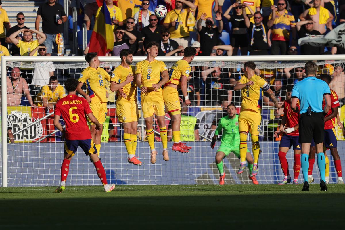 Imagini bune din Spania U21 - România U21 2-1