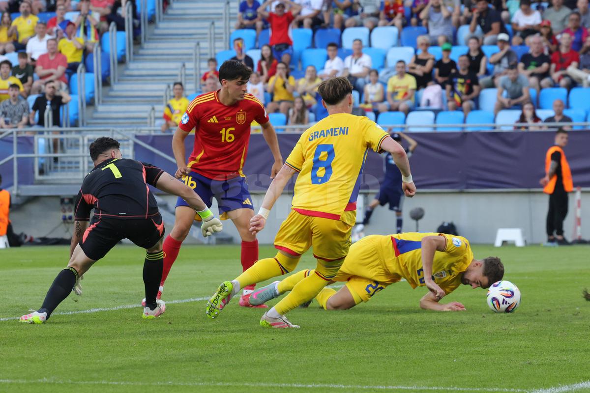 Imagini bune din Spania U21 - România U21 2-1