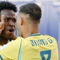 Vinicius, sărbătorind golul cu Maroc // foto: Imago Images