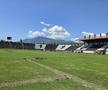 Lucrări la stadionul din Petroșani / FOTO: Facebook @Tiberiu Iacob-Ridzi