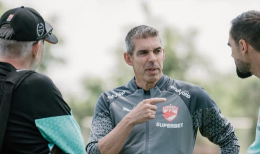 Nuno Campos a început munca la Săftica
Foto Facebook Dinamo
