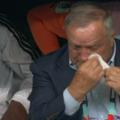Dick Advocaat, lacrimi înainte de Germania - Curacao // foto: X @TouchlineX