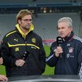 Jurgen Klopp (stânga) și Lothar Matthaus (dreapta) pe vremea când primul era la Dortmund și-l înfrunta în Bundesliga pe Jupp Heynckes / Foto: Imago