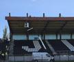 Lucrări la stadionul din Petroșani / FOTO: Facebook @Tiberiu Iacob-Ridzi