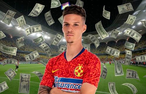 Dennis Man poate pleca de la FCSB în această vară