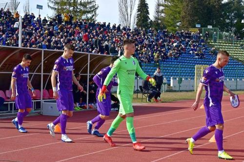FC Argeș - CS Mioveni, partida din play-off-ul ligii secunde care trebuia să se dispute în această seară, nu va mai avea loc. Sursă foto: Facebook FC Argeș