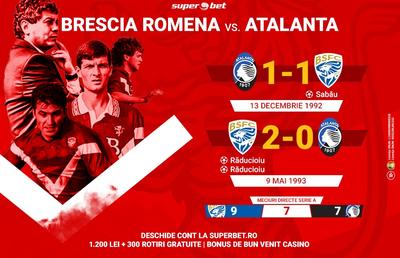 Atalanta - Brescia, derby-ul lombard în care românii au fost protagoniști. Prinde cele mai bune cote la Superbet