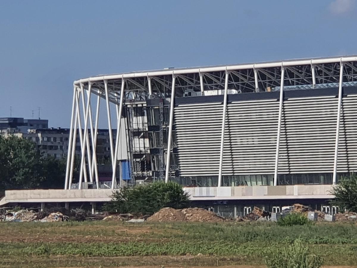 VIDEO + FOTO. Imagini de azi de la stadionul Steaua » Noutăți la „bijuteria” din Ghencea